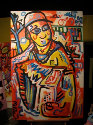 This was done as a part of "The Round" at Space 12 in Austin. A live, 2 hour collaboration of storts with musicians and slam poets. 