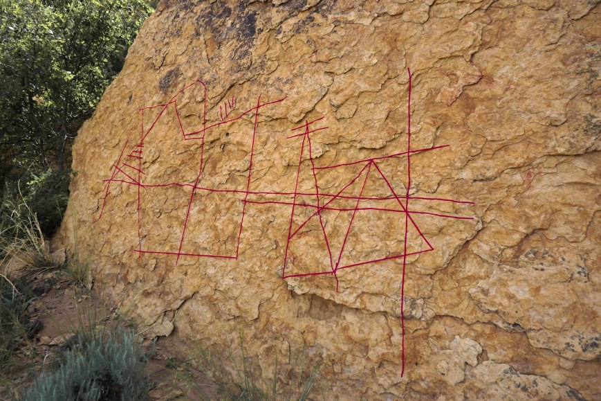 Picture Canyon Pictograph